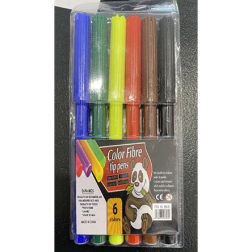 Набір фломастерів "Панда" 6кол