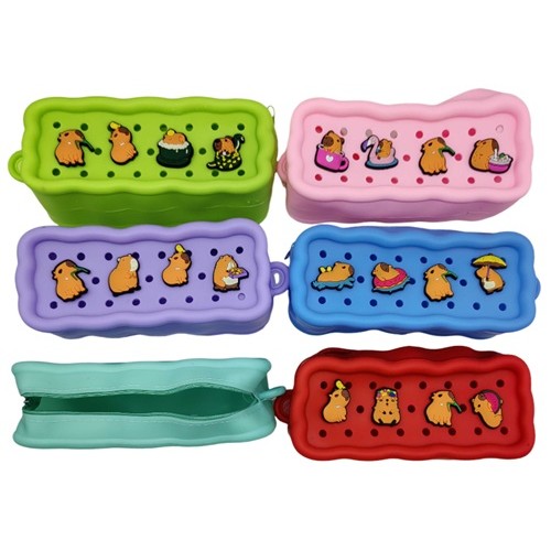 Пенал силіконовий "Капібара" 19*7см