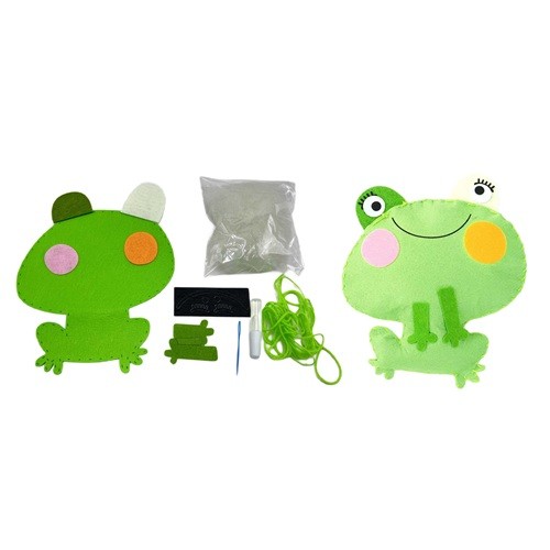 Набір для творчості "Сшей Жабу з фетру" 23см