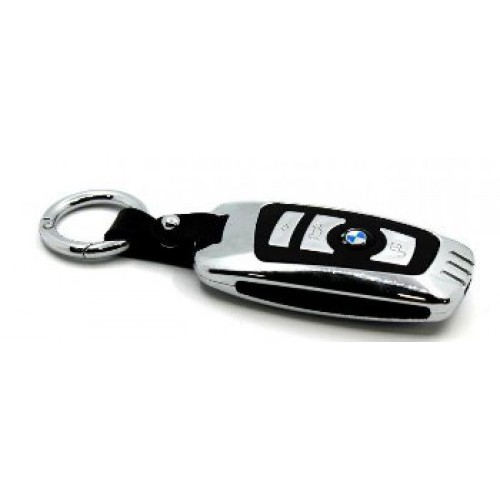USB Зажигалка-брелок BMW Серый с черным