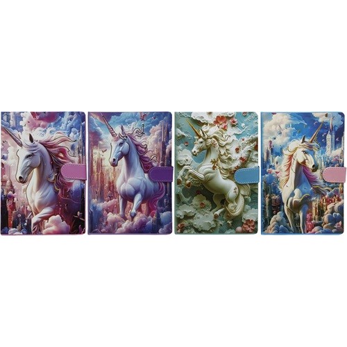 Блокнот на магніті А5 "Єдиноріг" 80арк., клітинка