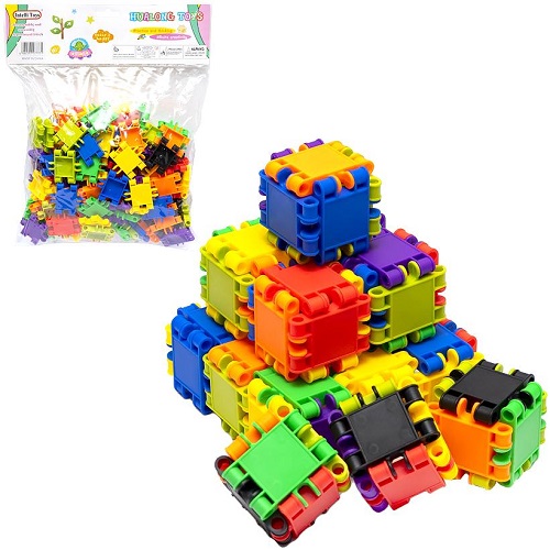Конструктор Puzzle blocks «Четырехугольники»