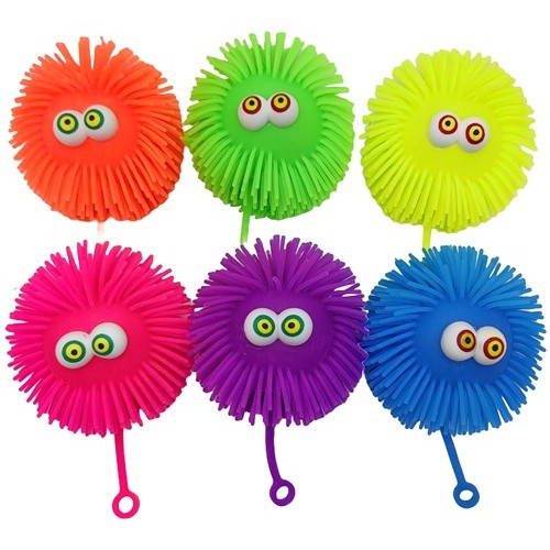 Іграшка-антистрес світиться "Мохнатик-Пучеглазик" 9см