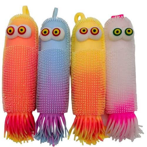 Игрушка-антистресс светящийся "Мохнатик-Кальмар" 22см