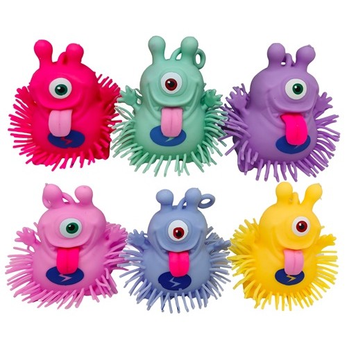 Игрушка-антистресс светящийся "Мохнатик-Монстрик" 10см