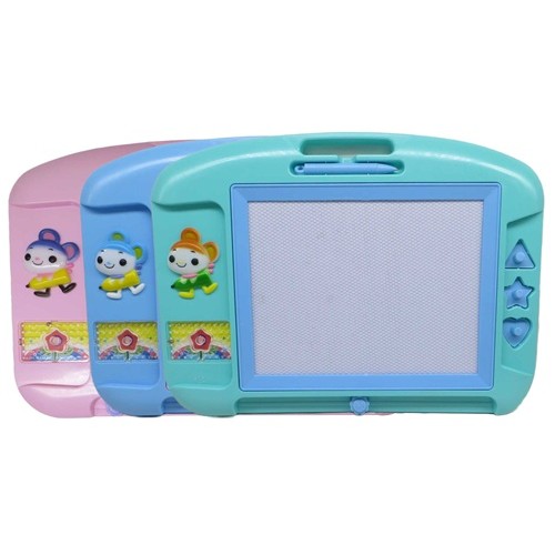 Доска детская пиши-стирай со штампиками "Мышонок" 28*39см