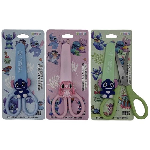 Ножиці дитячі "Стіч" 14см у пластиковому чохлі