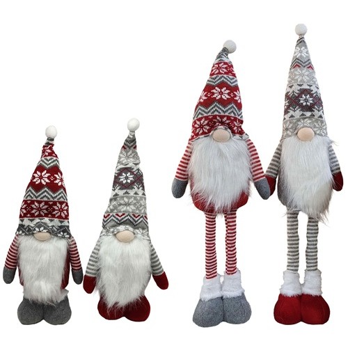 Іграшка м'яка "Гном-висувні ніжки" 45-65см