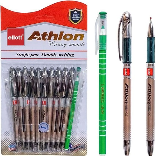 Ручка масляная "Athlon" 10+1 Ellott, 0,7мм, синяя