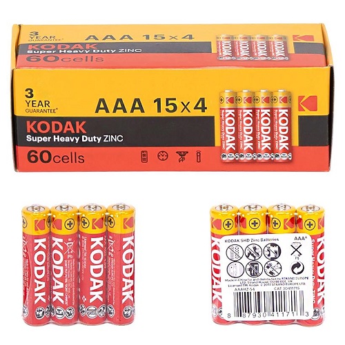 Батарейки KODAK R-03 AАA