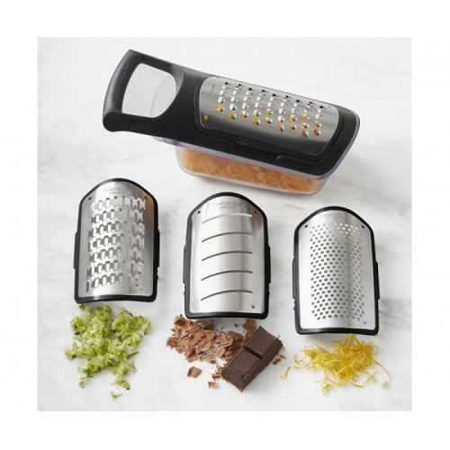 Набір терок soft touch container grater set