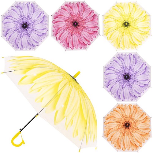 Зонтик-трость детский цветок 