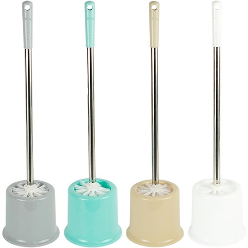 Щітка-йоржик 49см для унітазу з підставкою, метал ручка