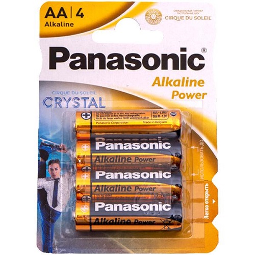 Батарейка Panasonic AA LR6 по 4шт Alkaline Power