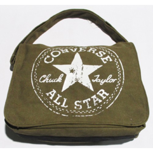 Сумка тканевая "All stars" 32*30*12см хаки
