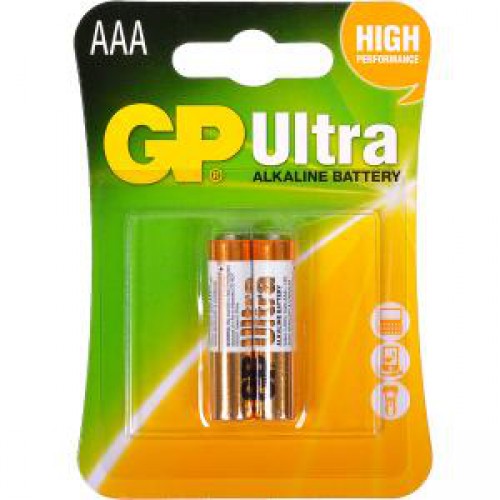 Батарейки GP 24 AU-2 UE2 щелочные LR03, AAA
