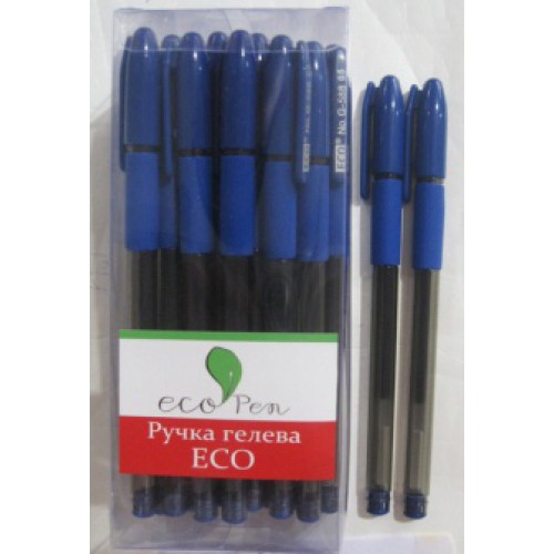 Ручка гелевая "Eco" 0,5мм, СИНЯЯ