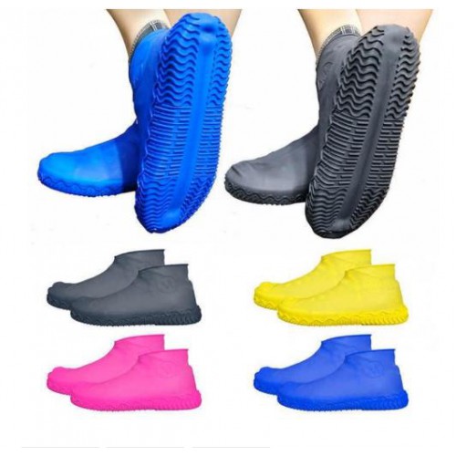 Силиконовые дождевики (бахилы) для обуви от дождя, грязи р.М