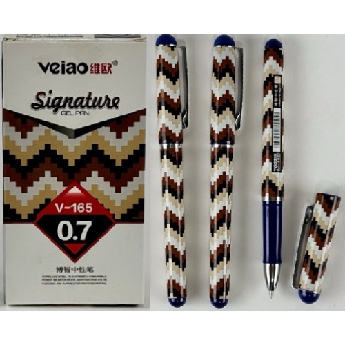 Ручка гель "Signature" 0,7мм в кор.