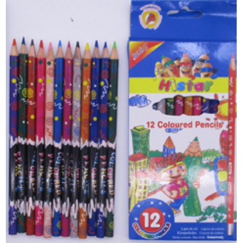 Цветные карандаши 12цв Junior "Histar"