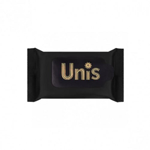 Салфетки влажные антибактериальные "UNIS" Perfume Black, 15шт