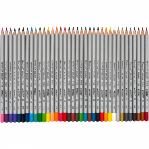 Набор цветных карандашей 36цв серия Raffine MARCO