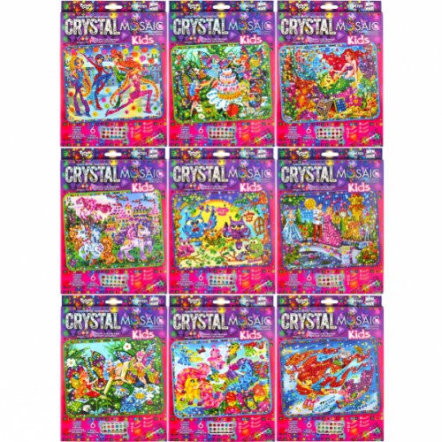 Набор мозаика из кристаллов «Kids Crystal Mosaic» 5+