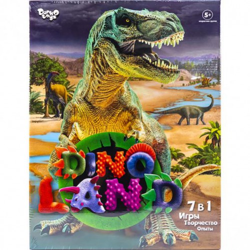 Творчість творча "Dino Land 7 в 1" 5+