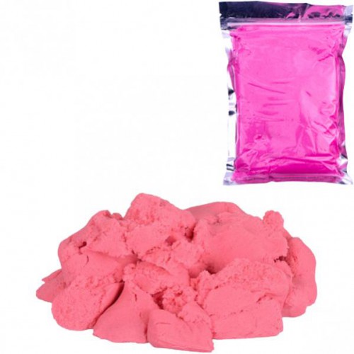 Кинетический песок 1кг розовый в пакете