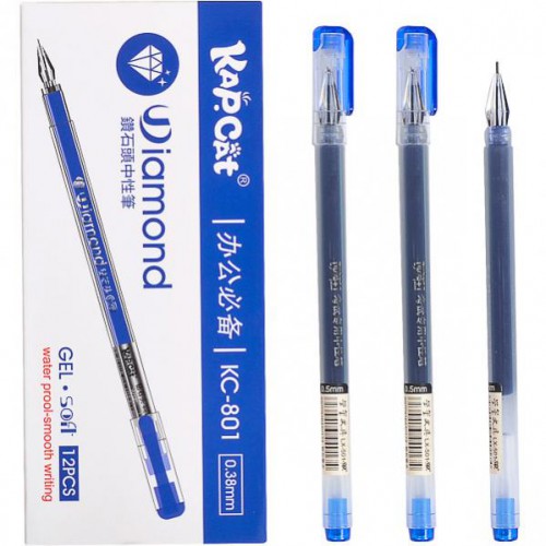 Ручка гелевая «KapCat» 0,5мм, синяя
