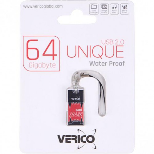 Флешка Verico USB 64Gb Unique Shark