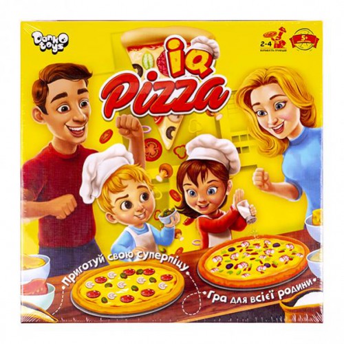 Настольная развлекательная игра "IQ Pizza" 5+