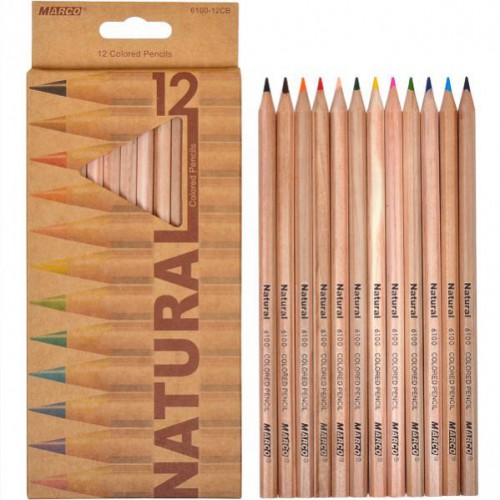 Набор цветных карандашей 12цв  MARCO