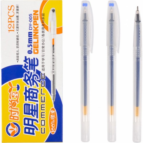 Ручка гелевая "Commerce" 0,5мм, синяя