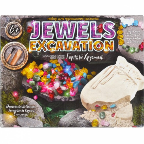 Набір для розкопок "Jewels excavation" укр. 6+