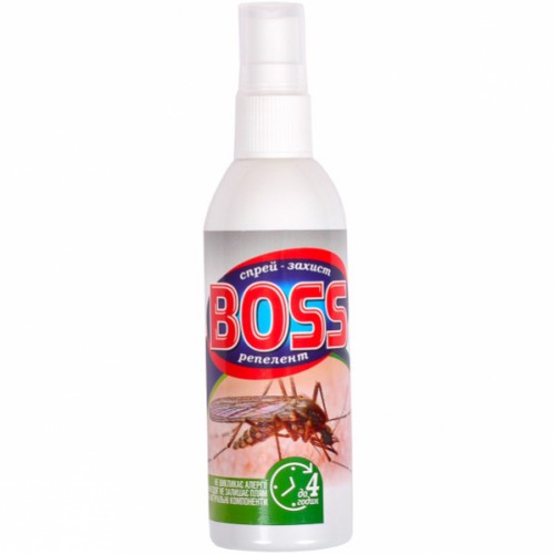 Косметическая эмульсия-репеллент защитный "BOSS" (от укусов комаров, москитов, клещей, мух, ос и других)