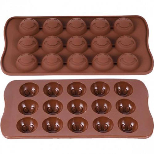 Силиконовая форма для шоколадных конфет, желе или льда 21,5*10,5*1см