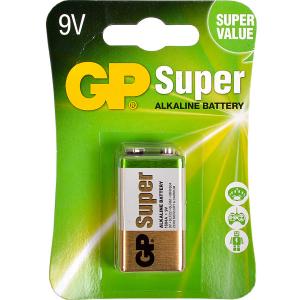 Батарейка GP 1604A-5UE1 щелочная 6LF22,6LR61 (крона)