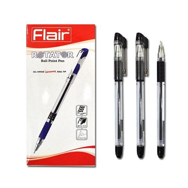 "Rotator" ручка Flair черная