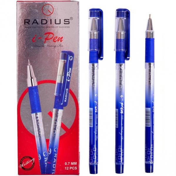 Ручка шариковая "i-Pen" на масляной основе 0.7мм, СИНЯЯ "RADIUS"